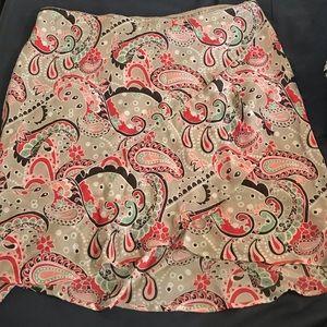 Fashion Bug 22/24W Printed skirt